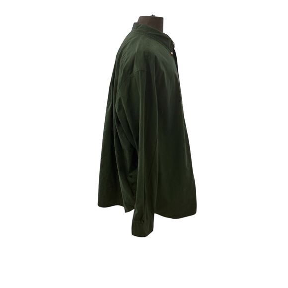 Polo Ralph Lauren 3XB Big Button Down Dress Shirt Men Classic Fit Dark Green - Picture 3 of 5